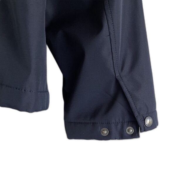 Calvin Klein Navy Blue Zip Up Jacket Men XL Classic Long Sleeve High Mock Neck - Picture 7 of 14